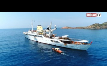 Una embarcación que data de la II Guerra Mundial y que se alquila por 110.000 $ al día | ¡HOLA! TV