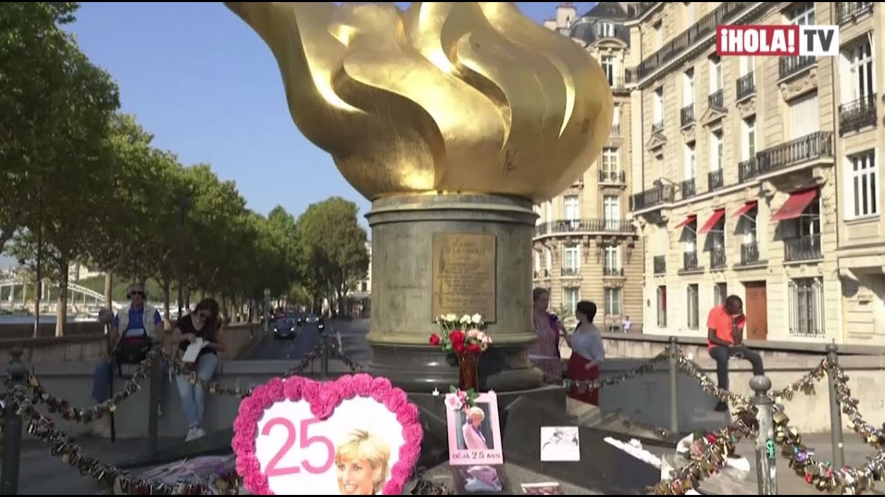 París Recordó A Diana En La Plaza Del Alma Arriba Del Túnel Donde Perdió La Vida ¡hola Tv 6242