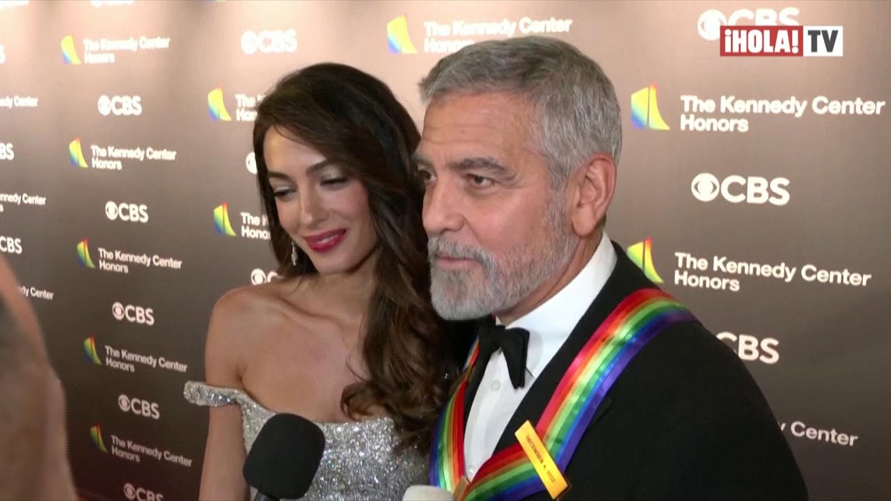 George Clooney es homenajeado en los Kennedy Center Honors por su  trayectoria | ¡HOLA! TV