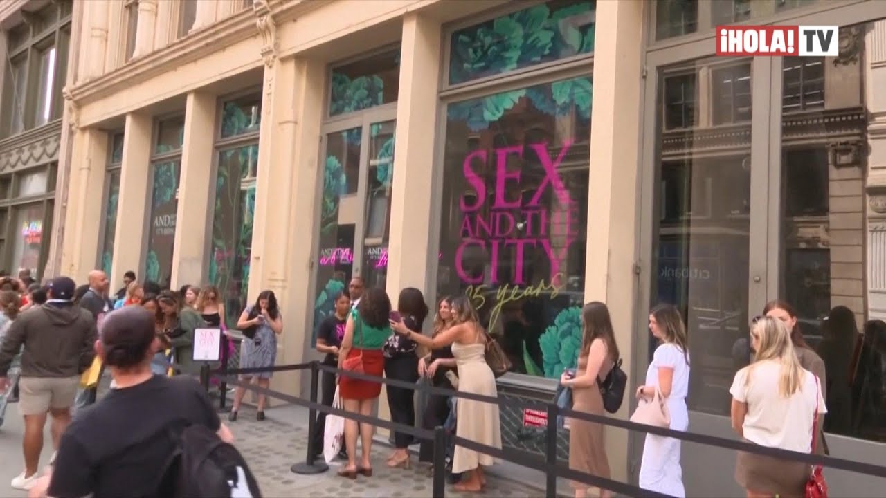 ‘sex And The City Celebra Sus 25 Años En Manhattan Con Su Tienda Pop