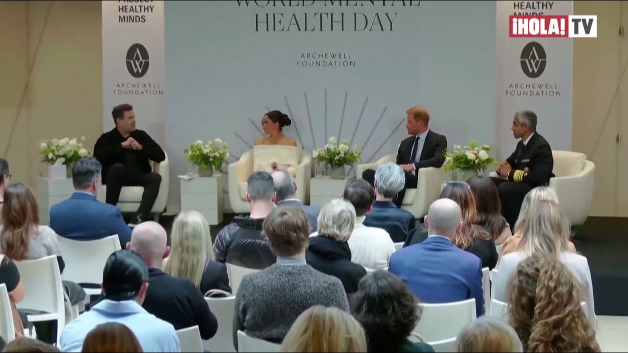 Prince Harry and Meghan Markle Address Technological Well-being at Project Healthy Minds Festival